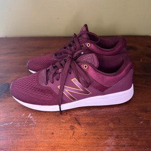 New Balance 24 knit sneaker (burgundy)